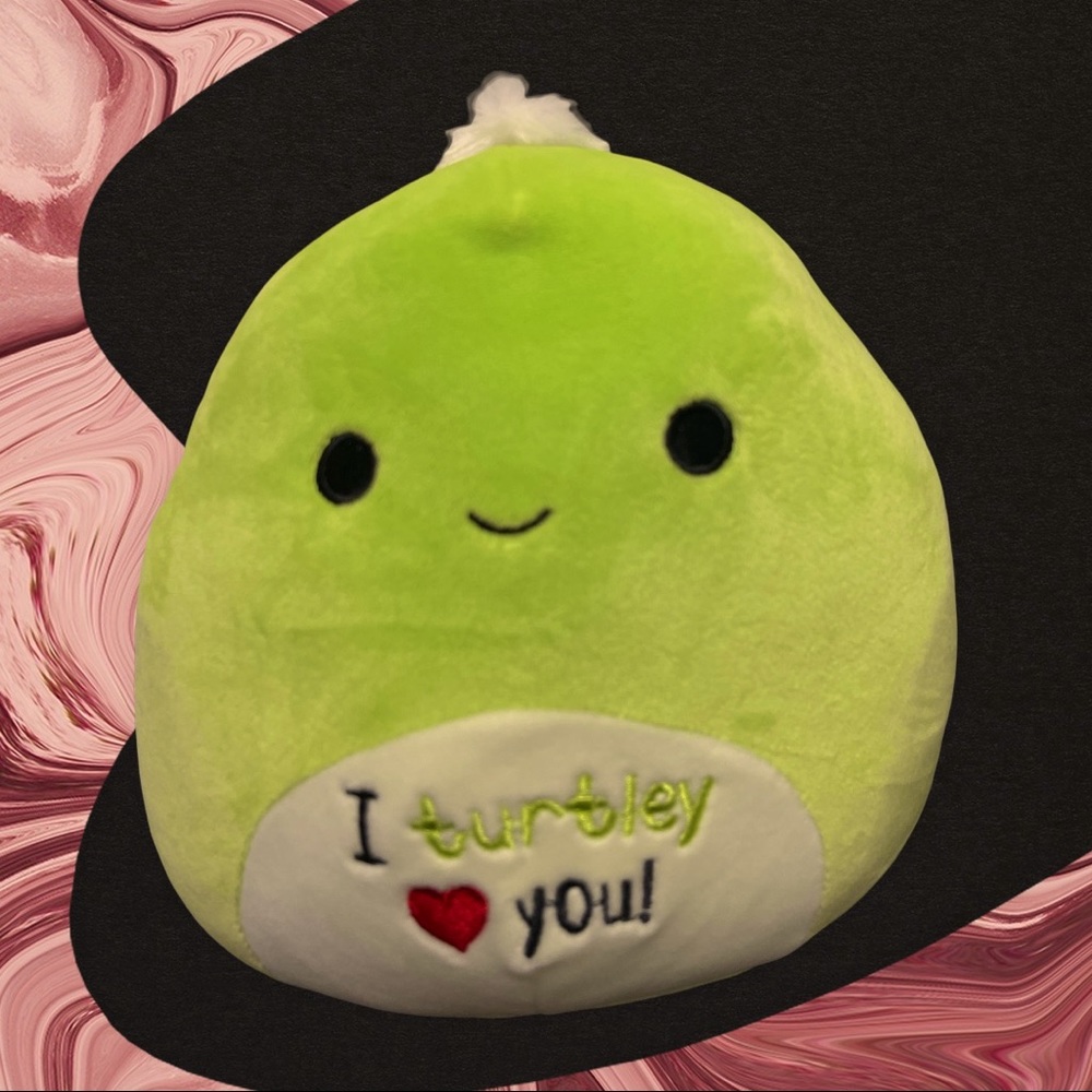HENRY 8” “I TURTLEY ❤️ YOU!  TURTLE SQUISHMALLOW VALENTINES HTF